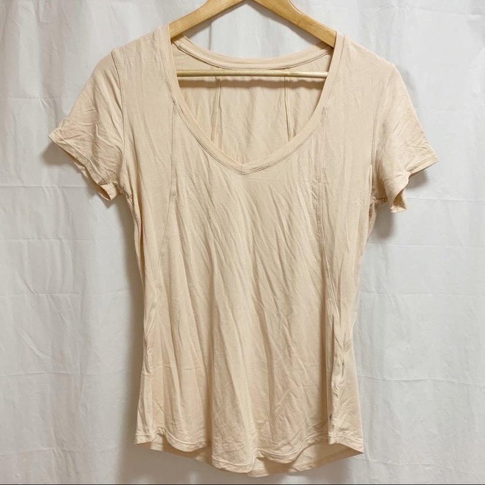 Balance Athletica The Venture Tee in “Sandstone”